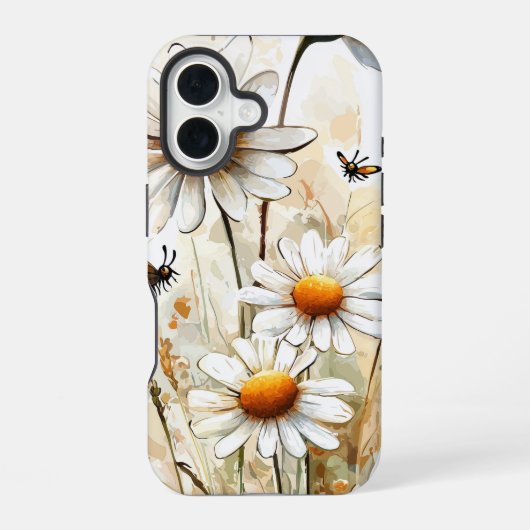 ゴールデンメドウ – コテージコアフォンケース iPhone 16ケース (裏面)