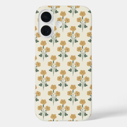 ゴールデンメドウ・ボタニカル Case-Mate iPhoneケース (裏面)