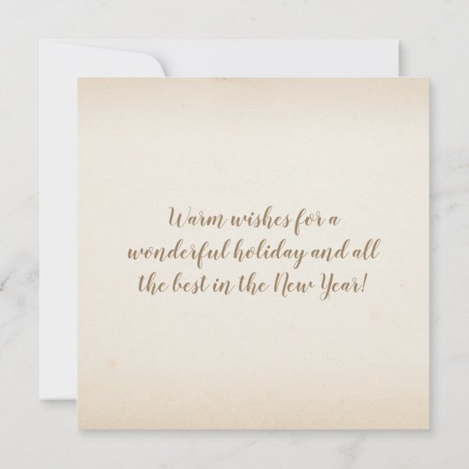 ゴールデンメリークリスマスセントオーガスティンフロリダ博物館 シーズンカード (裏面)