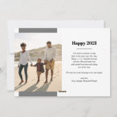 ゴールデンメリークリスマスフォト シーズンカード (裏面)