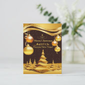 ゴールデンメリークリスマス&ハッピーニューイヤー シーズンポストカード (スタンド正面)