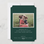 ゴールデンメリーモダンフォトホリデーカード シーズンカード