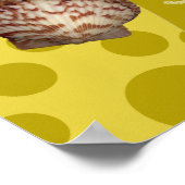 ゴールデンメルファリーアンドドルフィンプリント ポスター (角)