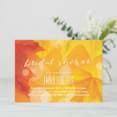 ゴールデンメープル葉ズ秋ブライダルシャワー 招待状 (スタンド正面)