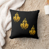 ゴールデンメープル葉枕 クッション (ブランケット)