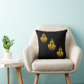 ゴールデンメープル葉枕 クッション (椅子)