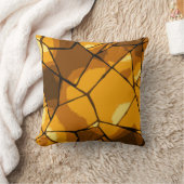 ゴールデンモザイクガラスアート クッション (ブランケット)