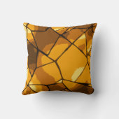 ゴールデンモザイクガラスアート クッション (裏面)