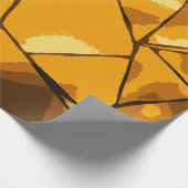 ゴールデンモザイクガラスアート ラッピングペーパー (角)