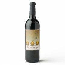 ゴールデンモダンイースターエッグ抽象芸術花