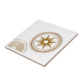 ゴールデンモダンスターバストメダリオン タイル (側面)