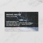 ゴールデンモデル |大理石 名刺 (裏面)