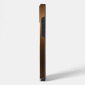 ゴールデンモノグラムエンブレムA iPhoneケース (左側面)
