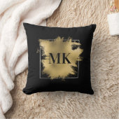 ゴールデンモノグラム クッション (ブランケット)