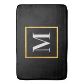 ゴールデンモノグラム バスマット (正面縦)