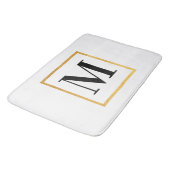 ゴールデンモノグラム バスマット (アングル)