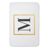 ゴールデンモノグラム バスマット (正面縦)