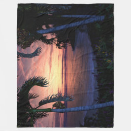 ゴールデンモーニング フリースブランケット