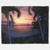 ゴールデンモーニング フリースブランケット (正面(横))