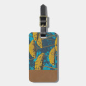 ゴールデンヤローガーデン（青） ラゲッジタグ (正面縦)