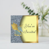 ゴールデンユニコーンパーティの招待状 招待状 (スタンド正面)