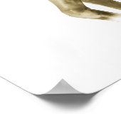 ゴールデンユニコーンプリント ポスター (角)