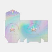 ゴールデンユニコーンレインボーありがとうリボン付きテント フェイバーボックス (折り畳みなし)