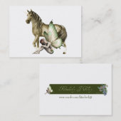 ゴールデンユニコーン&シャイフェアリーミニプリント 名刺 (正面/裏面)