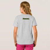 ゴールデンユニコーン&シャイ妖精シャツ Tシャツ (裏面フル)