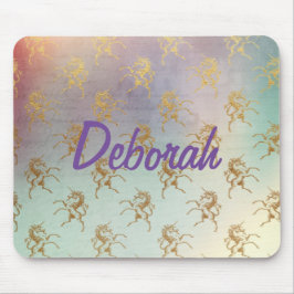 ゴールデンユニコーン マウスパッド