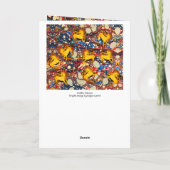 ゴールデンユニコーン,赤い青のマルリーエフェクト誕生日 シーズンカード (裏面)