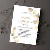 ゴールデンユーカリプタスのスパイスブライダルシャワー 招待状