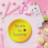 ゴールデンユーマイサンシャイン、パーティー紙プレート ペーパープレート (パーティー)