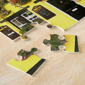 ゴールデンライオンホテルパストウコーンウォールイングランド ジグソーパズル (側面)