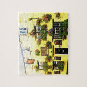 ゴールデンライオンホテルパストウコーンウォールイングランド ジグソーパズル (縦)