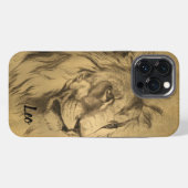 ゴールデンライオン iPhoneケース (裏面横)