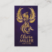 ゴールデンライジングフェニックスバード 名刺 (正面)