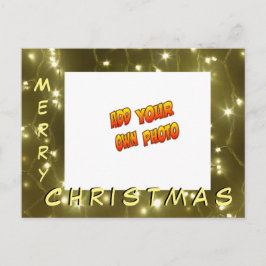 ゴールデンライツクリスマスフォトポストカードの追加 ポストカード