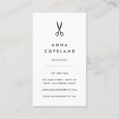 ゴールデンライツヘアスタイリスト 名刺 (裏面)