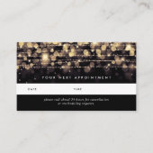 ゴールデンライトアポイントメントカード 予約カード (正面)