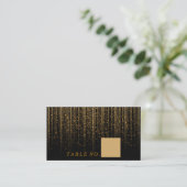 ゴールデンライトシャワーオンブラック座席表 プレイスカード (スタンド正面)