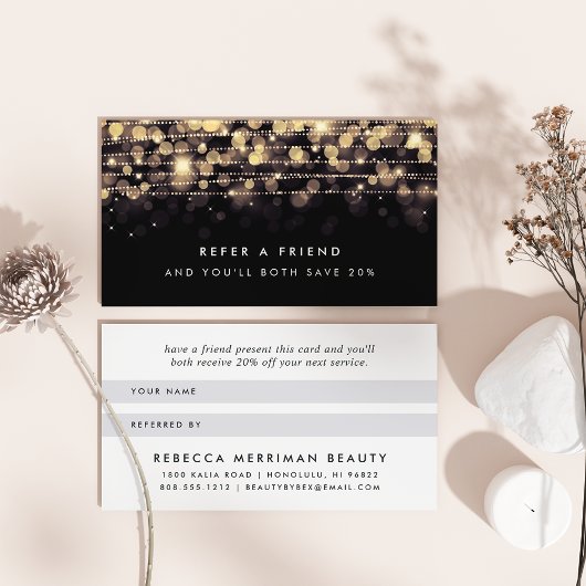 ゴールデンライト紹介カード 紹介カード