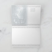 「ゴールデンライト」オーソドックスロシアのクリスマスカード シーズンカード (内部)