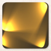 ゴールデンライト スクエアペーパーコースター (正面)