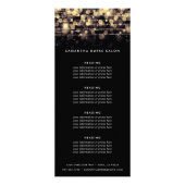 ゴールデンライト |価格またはサービス ラックカード (正面)