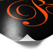 ゴールデンラインアートバレエ男性ダンサーイラストレーション フォトプリント            (角)