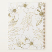ゴールデンラインアートフローラウェディングプランナー プランナー手帳 (裏面)