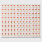 ゴールデンラインカーネーション ラッピングペーパー (フラット)