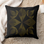 ゴールデンラインフラワーペタル クッション (ブランケット)