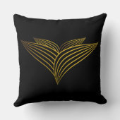 ゴールデンラインフラワーペタル クッション (裏面)